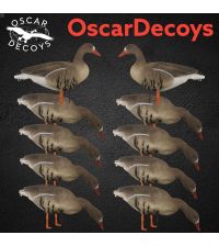 Реалистичные 3D чучела гусей белолобых OSCAR DECOYS 10шт