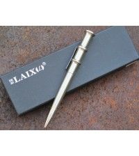 Тактическая ручка Laix В001 нержавеющая сталь длина 140мм