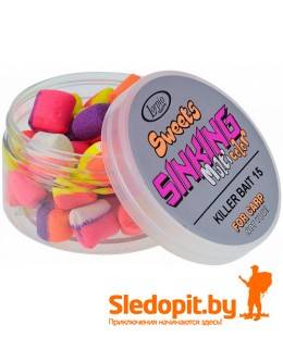 Бойлы Lorpio Sweets Killer Bait тонущие 18мм мультиколор 50г