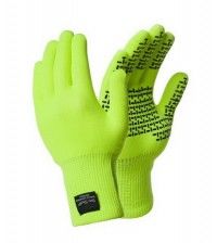 Водонепроницаемые перчатки DexShell TouchFit HY Gloves салатовые