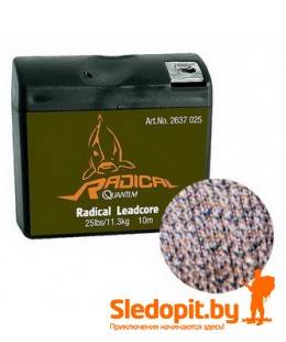 Поводочный материал лидкор Quantum Radical Leadcore 8m 20.4kg